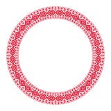 Traditional Slavic Round Embroidery Royalty Free Stock Photo Traditional Slavic Round Embroidery Royalty Free Stock Photo
