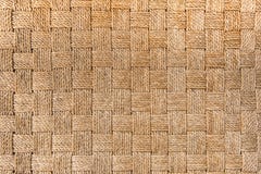 Traditional Thai Style Pattern Nature Background Of Brown Handicraft Weave Texture Wicker Surface For Furniture Material. Royalty Free Stock Photography Traditional Thai Style Pattern Nature Background Of Brown Handicraft Weave Texture Wicker Surface For Furniture Material. Royalty Free Stock Photography