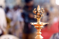 The traditional wedding lamp waiting to lit. stock image The traditional wedding lamp waiting to lit. stock image