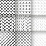 Tradycyjnej quatrefoil kratownicy bezszwowi wzory ilustracja wektor Tradycyjnej quatrefoil kratownicy bezszwowi wzory ilustracja wektor