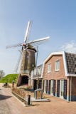 Tradycyjny holender Widnmill zdjęcie stock Tradycyjny holender Widnmill zdjęcie stock