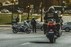 Traffic intervention royalty free stock photo Traffic intervention royalty free stock photo