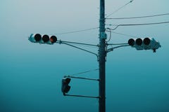 traffic lights and blue sky royalty free stock photo traffic lights and blue sky royalty free stock photo