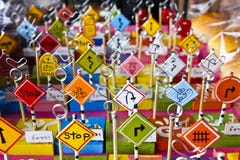 Traffic Signs Royalty Free Stock Images