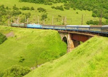 Train In Carpathian Mountains Royalty Free Stock Photos Train In Carpathian Mountains Royalty Free Stock Photos