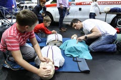 Training dummy used by paramedic trainees Stock Image Training dummy used by paramedic trainees Stock Image