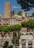 Trajan`s Market in Rome, Italy stock photo Trajan`s Market in Rome, Italy stock photo