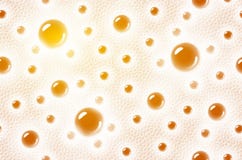 Transparent seamless foam pattern overlying on the background of a beer color royalty free illustration Transparent seamless foam pattern overlying on the background of a beer color royalty free illustration
