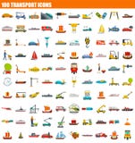 100 transport icon set, flat style. 100 transport icon set. Flat set of 100 transport icons for web design vector illustration 100 transport icon set, flat style. 100 transport icon set. Flat set of 100 transport icons for web design vector illustration