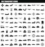 100 transport icon set, simple style. 100 transport icon set. Simple set of 100 transport vector icons for web design isolated on white background royalty free illustration 100 transport icon set, simple style. 100 transport icon set. Simple set of 100 transport vector icons for web design isolated on white background royalty free illustration