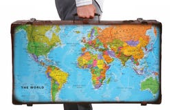 Travel suitcase Stock Photography Travel suitcase Stock Photography