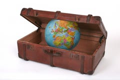 Travel suitcase Royalty Free Stock Photography Travel suitcase Royalty Free Stock Photography