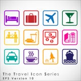 Travel and tourism icon set. Royalty Free Stock Photo Travel and tourism icon set. Royalty Free Stock Photo