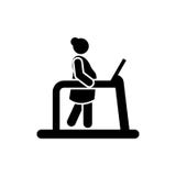 Treadmill, mother, pregnant icon. Element of maternity icon. Premium quality graphic design icon. Signs and symbols collection stock illustration Treadmill, mother, pregnant icon. Element of maternity icon. Premium quality graphic design icon. Signs and symbols collection stock illustration