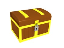 Treasure Chest Royalty Free Stock Photography