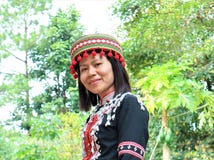 Tribu de Lahu con los trajes tribales imagen de archivo Tribu de Lahu con los trajes tribales imagen de archivo