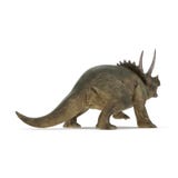 Triceratopsdinosaurie på vit illustration 3d royaltyfri illustrationer Triceratopsdinosaurie på vit illustration 3d royaltyfri illustrationer