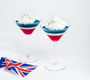 Tricolor Jelly Red White Blue and UK Flag