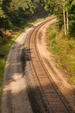 Trilhas de estrada de ferro imagens de stock Trilhas de estrada de ferro imagens de stock