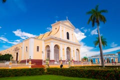 TRINIDAD, CUBA - 8 DE SEPTIEMBRE DE 2015: señaló a imagen de archivo TRINIDAD, CUBA - 8 DE SEPTIEMBRE DE 2015: señaló a imagen de archivo