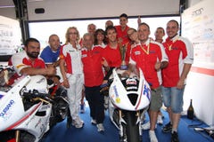 Trionfo Daytona del Alex Baldolini Suriano del podio immagine stock libera da diritti Trionfo Daytona del Alex Baldolini Suriano del podio immagine stock libera da diritti