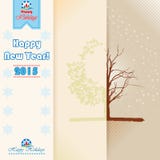 Triptych scene Happy New Year and Happy Holidays text. New Year abstract background in triptych scene. Happy New Year and Happy Holidays text stock illustration Triptych scene Happy New Year and Happy Holidays text. New Year abstract background in triptych scene. Happy New Year and Happy Holidays text stock illustration