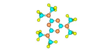 2,4,6-trisdimethylamino-1,3,5-triazine molecular structure isolated on white. 2,4,6-trisdimethylamino-1,3,5-triazine is an organic heterocyclic compound with the vector illustration 2,4,6-trisdimethylamino-1,3,5-triazine molecular structure isolated on white. 2,4,6-trisdimethylamino-1,3,5-triazine is an organic heterocyclic compound with the vector illustration