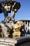 Triton Fountain In Rome Royalty Free Stock Images