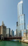 Troef Internationale Hotel & Toren, Chicago stock afbeeldingen Troef Internationale Hotel & Toren, Chicago stock afbeeldingen