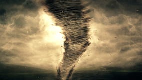 Tromb- och för storm 4K animering Tromb- och för storm 4K animering