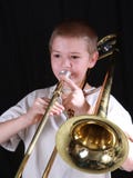 Trombone Player 5 Stock Photography Trombone Player 5 Stock Photography