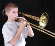 Trombone Player 6 Stock Photo Trombone Player 6 Stock Photo