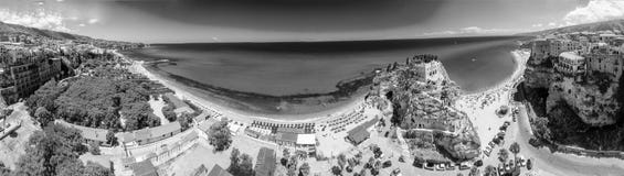 Tropea, Calabre Vue panoramique d'aerail de dell'Isol de Santa Maria images stock Tropea, Calabre Vue panoramique d'aerail de dell'Isol de Santa Maria images stock