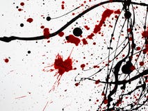 Tropfende schwarze rote Farbe lokalisiert auf weißem Hintergrund ähnlich Blut Flüssiges Heizöl spritzt, Tropfen und Spur stock abbildung Tropfende schwarze rote Farbe lokalisiert auf weißem Hintergrund ähnlich Blut Flüssiges Heizöl spritzt, Tropfen und Spur stock abbildung