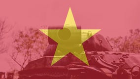 NTrophy American destroyed technology after the Vietnam War. National military museums of Vietnam war Royalty Free Stock Image NTrophy American destroyed technology after the Vietnam War. National military museums of Vietnam war Royalty Free Stock Image