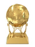 Trophée d'or illustration stock Trophée d'or illustration stock