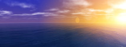 Tropical Landscape, Beach With Palm Trees At Sunset Stock Image Tropical Landscape, Beach With Palm Trees At Sunset Stock Image