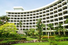 Tropical Resort Hotel 01 Royalty Free Stock Image