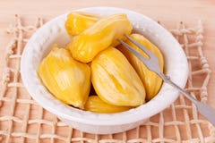 Tropikalnej owoc Jackfruit jakfruit, dźwigarka, jak zdjęcie stock Tropikalnej owoc Jackfruit jakfruit, dźwigarka, jak zdjęcie stock