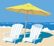 tropikalny na plaży ilustracja wektor tropikalny na plaży ilustracja wektor