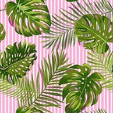 Tropisch palmbladen naadloos patroon Waterverf bloemenachtergrond Exotisch Botanisch Ontwerp voor Stof, Textiel vector illustratie Tropisch palmbladen naadloos patroon Waterverf bloemenachtergrond Exotisch Botanisch Ontwerp voor Stof, Textiel vector illustratie