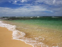 Tropischer Strand, Hawaii lizenzfreies stockfoto Tropischer Strand, Hawaii lizenzfreies stockfoto