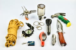 Trousse de survie photographie stock Trousse de survie photographie stock