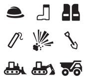 Truck Driver Icons royalty free illustration Truck Driver Icons royalty free illustration