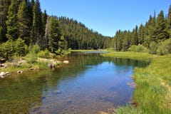 Truckee River Scenery royalty free stock image Truckee River Scenery royalty free stock image