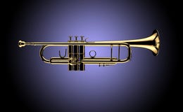 Trumpet stock photo Trumpet stock photo