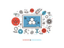 TRZON edukaci płaska kreskowa ilustracja ilustracji TRZON edukaci płaska kreskowa ilustracja ilustracji