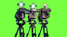 Trzy kamera wideo zbiory Trzy kamera wideo zbiory