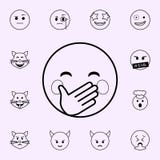 trzyma ?miech ikon? Emoji ikon og?lnoludzki ustawiaj?cy dla sieci i wisz?cej ozdoby royalty ilustracja trzyma ?miech ikon? Emoji ikon og?lnoludzki ustawiaj?cy dla sieci i wisz?cej ozdoby royalty ilustracja