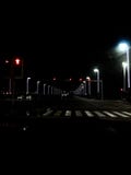 Tráfego na cidade na noite foto de stock Tráfego na cidade na noite foto de stock